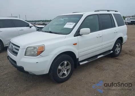 2007 Honda Pilot Ex-L z USA, uszkodzony, nr VIN 5FNYF18707B014503